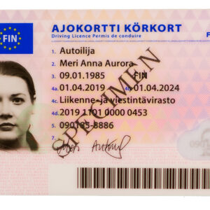 Finnish drivers license