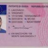 Italian drivers license