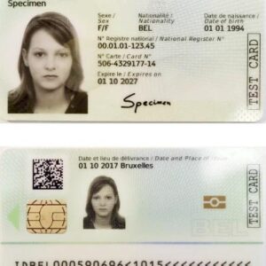 Belgian id Card